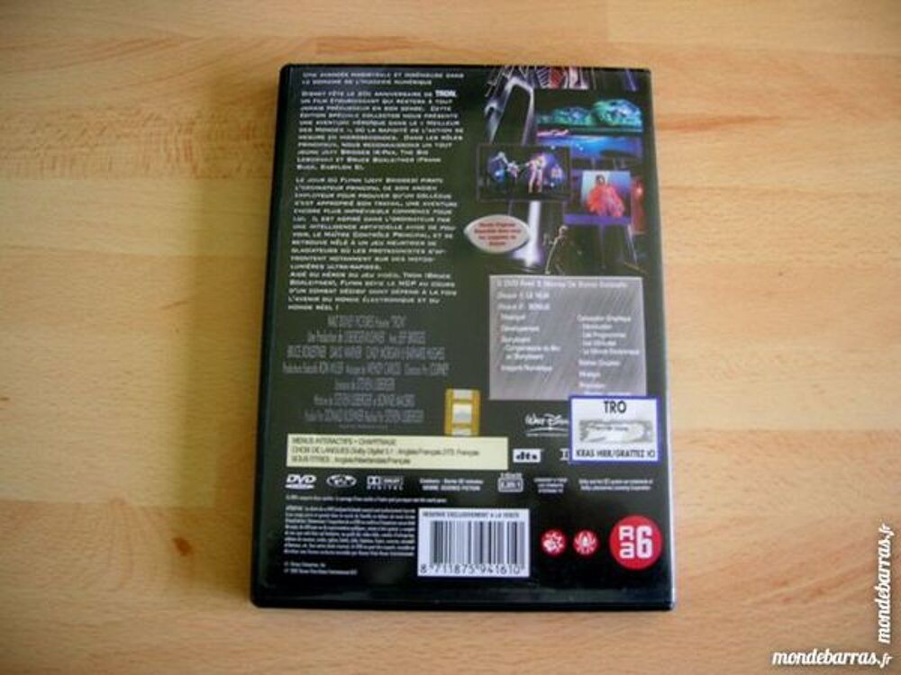 DVD TRON - Edition collector Originale - W. DISNEY DVD et blu-ray