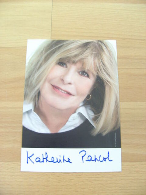 Carte postale dédicacée Katherine Pancol (Neuve) 8 Ardoix (07)