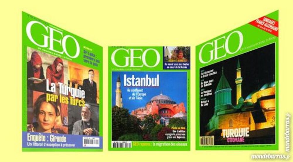 TURQUIE - g&eacute;o - ISTANBUL Livres et BD