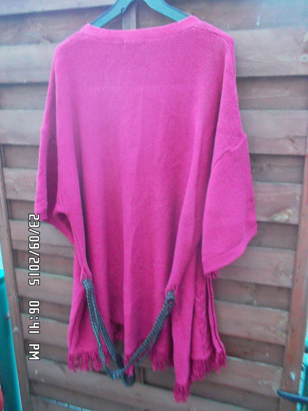 GILET ROSE T.50-52*JUSTE 5E*KIKI60230 Vêtements