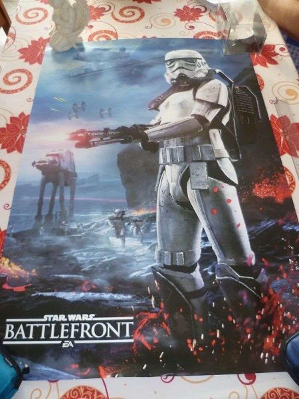 Poster star wars cin&eacute; film lucas trooper jeu video Décoration