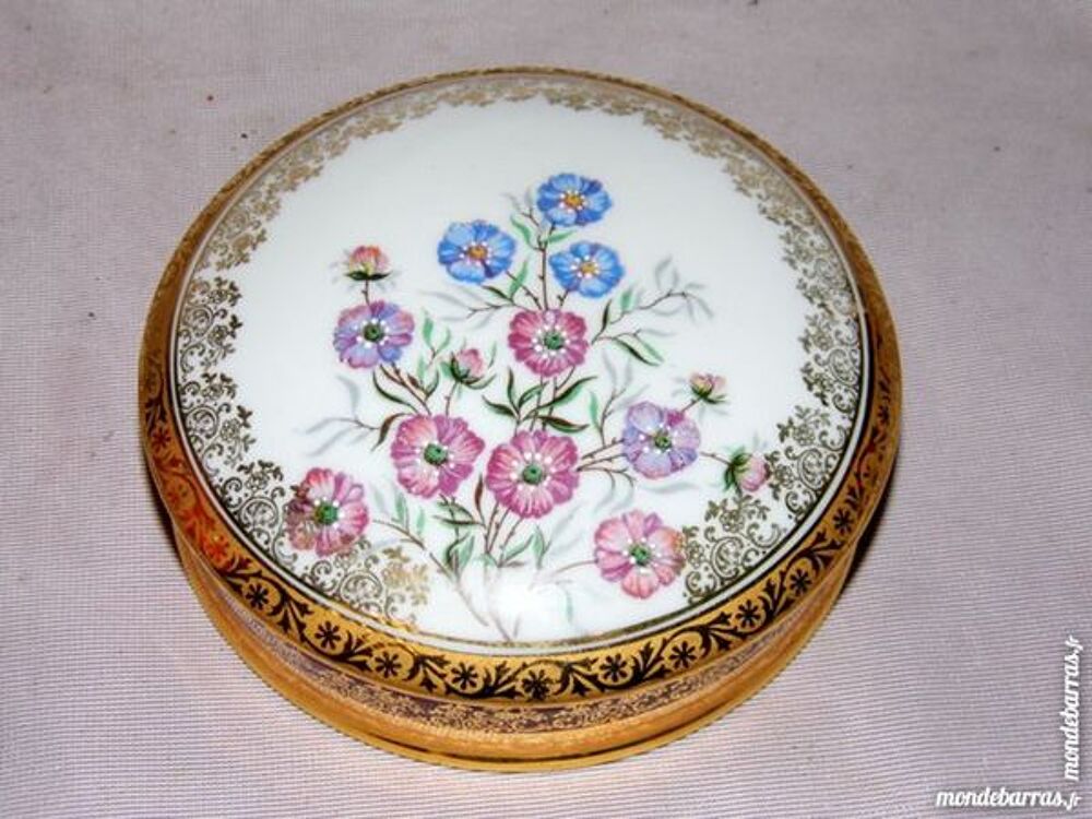 Bonbonni&egrave;re limoges STYLIS FRANCE Porcelaine Décoration