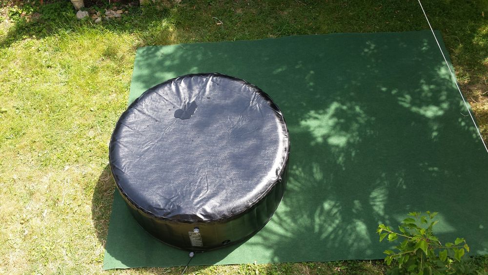 spa gonflable Jardin