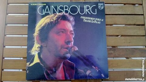 Disque vinyle 33 T GAINSBOURG double album 5 Craponne (69)