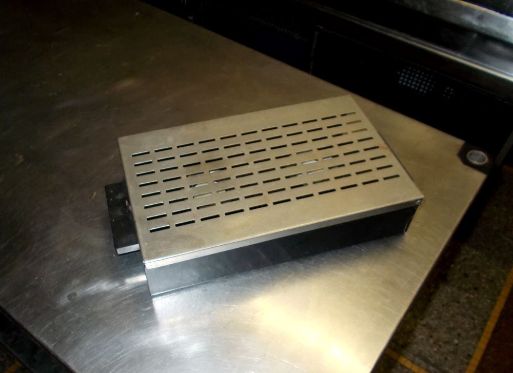 Chauffe plat inox ann&eacute;e 1970 conserve la chaleur Cuisine