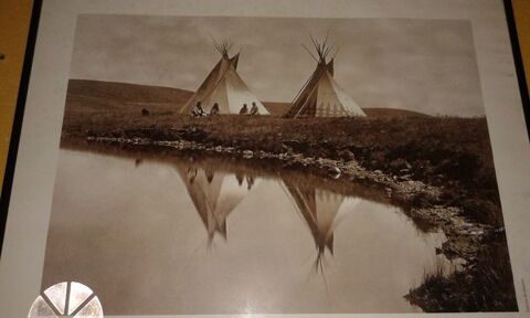 Tableau indien noir et blanc 6 Colombires-sur-Orb (34)