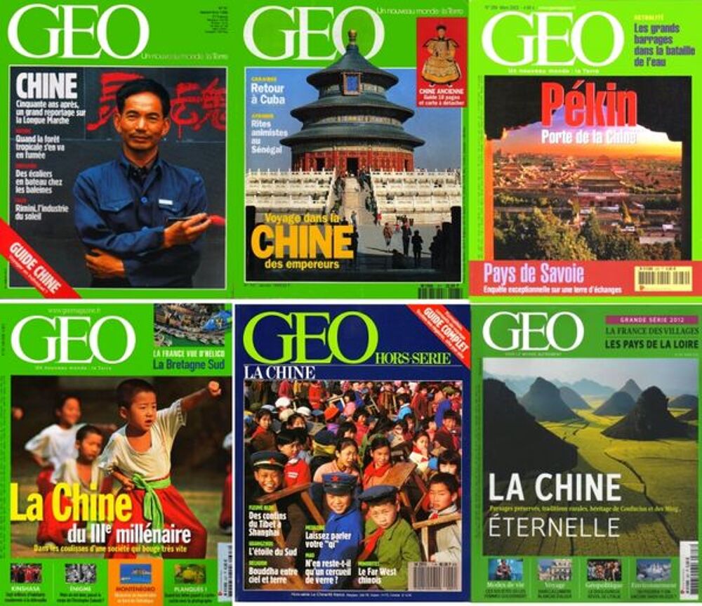 voici 6 revues sur la CHINE / les-livres-de-jac Livres et BD