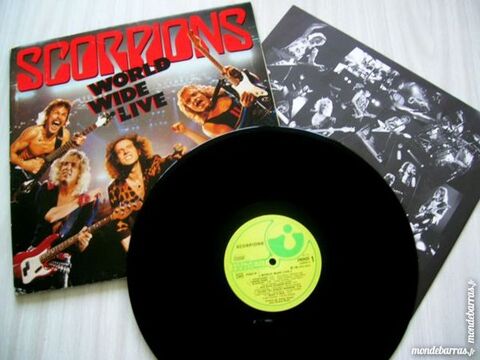 33 TOURS SCORPIONS World Wide Live  2 DISQUES 27 Nantes (44)