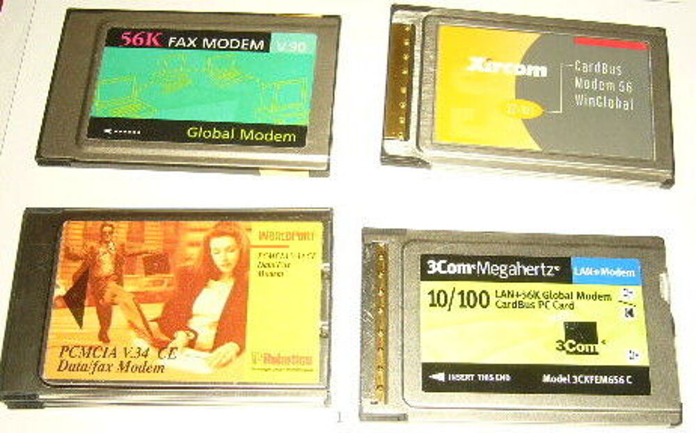 5 cartes WIFI PCMCIA ordinateur portable Matériel informatique