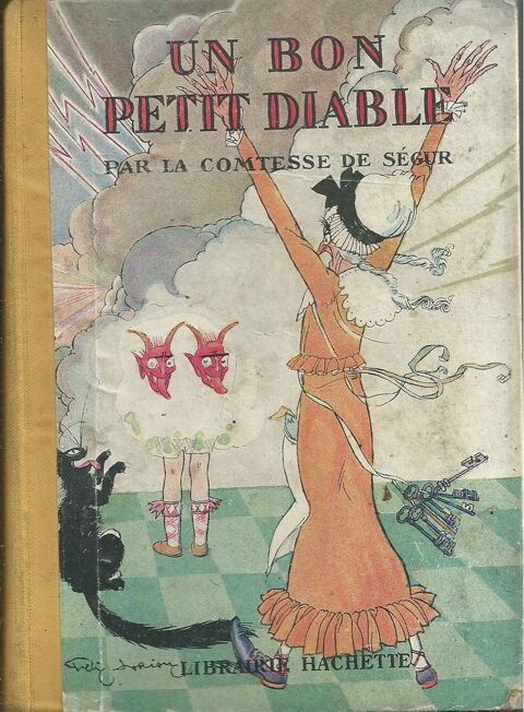 1 livre un bon petit diable comtesse de s�gur 1930 12 Tours (37)