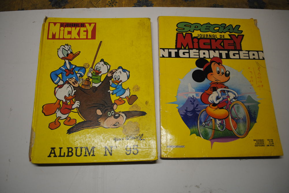 livres BD Pif Mickey 