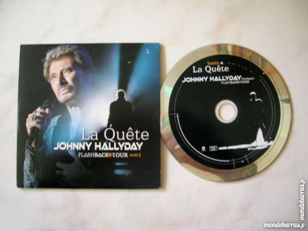 CD JOHNNY HALLYDAY La qu&ecirc;te CD et vinyles