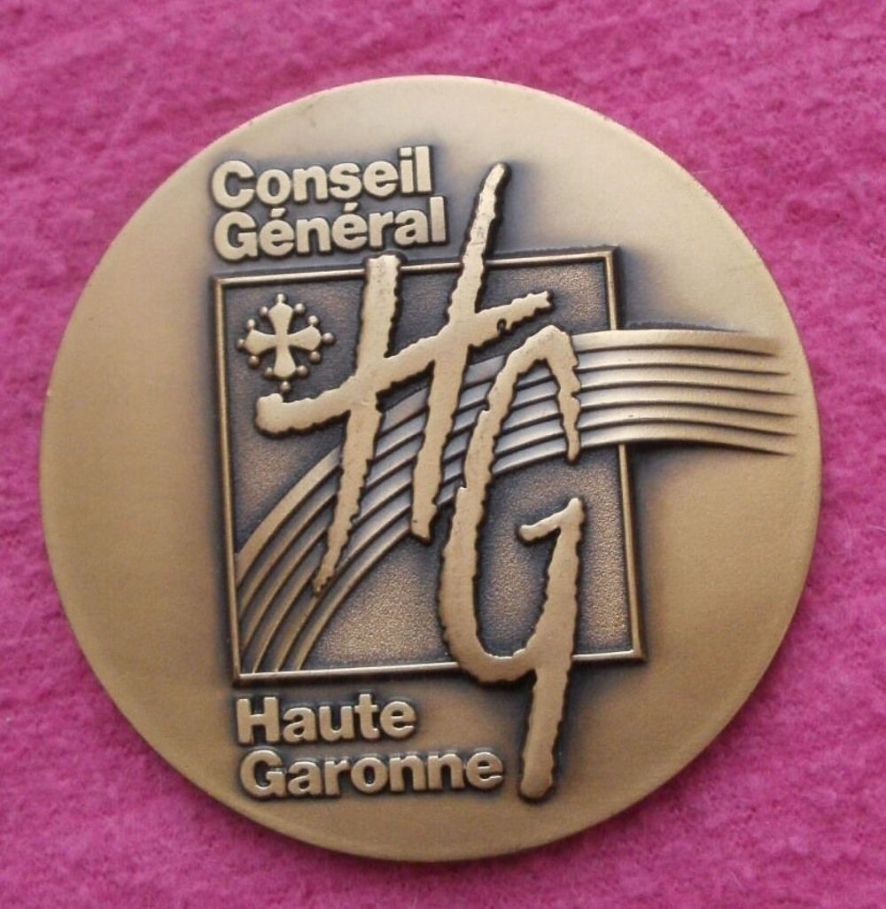 Medaille en bronze FL Conseil G&eacute;n&eacute;ral de la Haute Garonne 