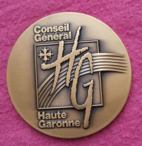 Medaille en bronze FL Conseil Général de la Haute Garonne 12 Montauban (82)