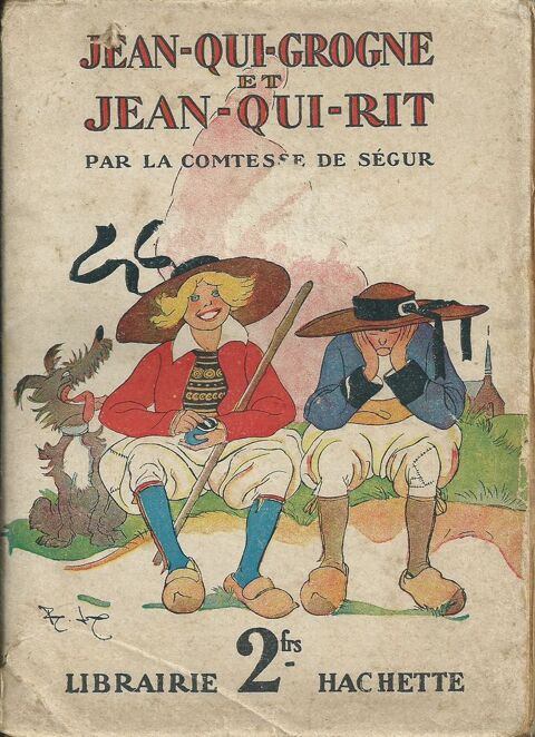 1 livre jean qui grogne et jean qui rit , C de sgur 1931 10 Tours (37)