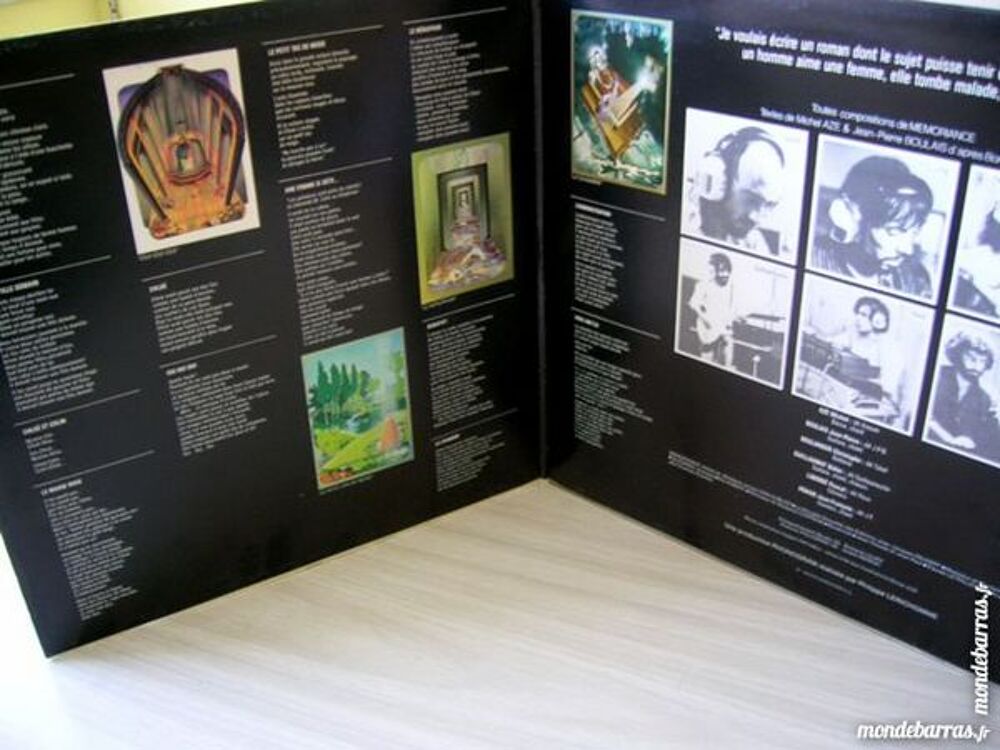 33 TOURS MEMORIANCE L'&eacute;cume des jours - ORIGINAL CD et vinyles