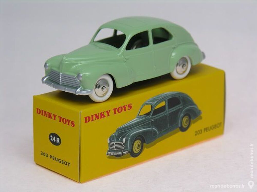 Peugeot 203 Vert Dinky Atlas 1/43 Neuf Boite Jeux / jouets