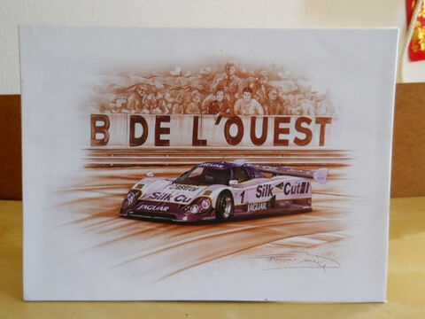 Jaguar XJR-Le Mans 1990 Edition d'art F. BRUERE 30 Toulouse (31)