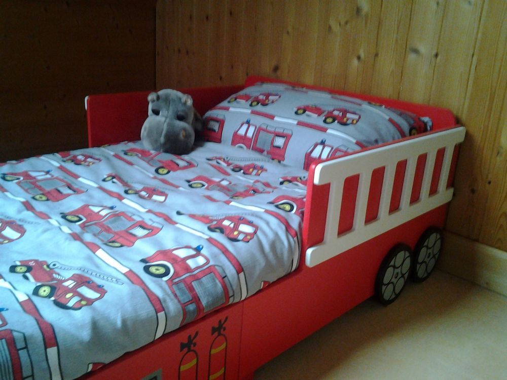 lit enfant camion de pompier Meubles