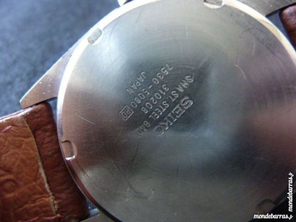 SEIKO 7530 montre homme SEI0186 Bijoux et montres