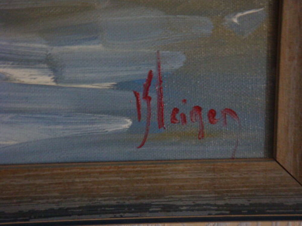 tableau cot&eacute; sign&eacute; KLEINER 