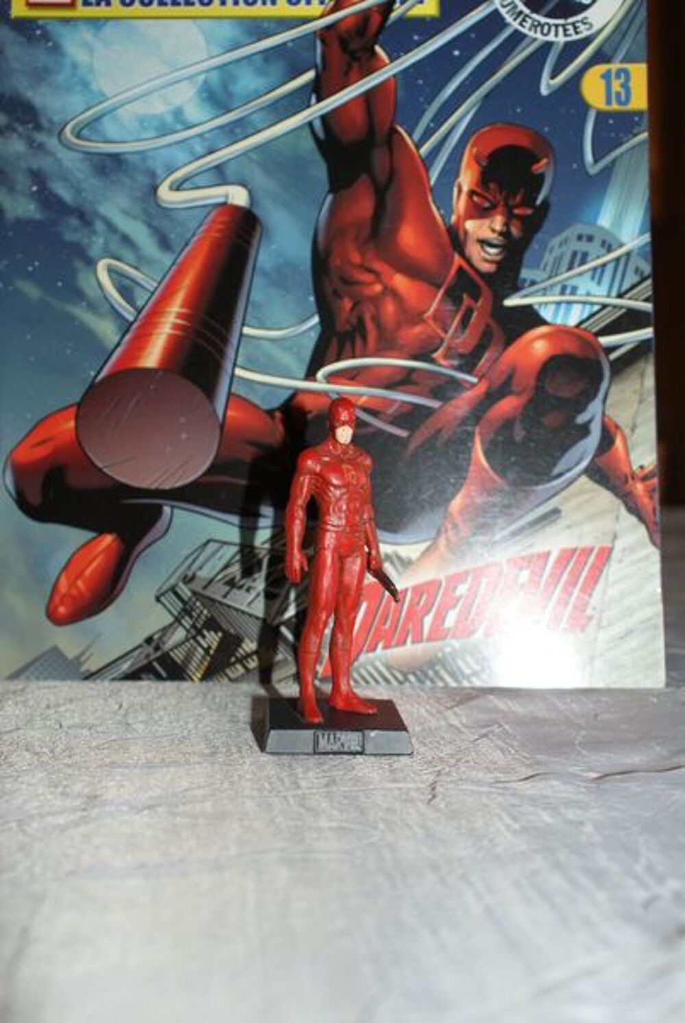figurine en plomb "marvel eaglemoss" DAREDEVIL 
