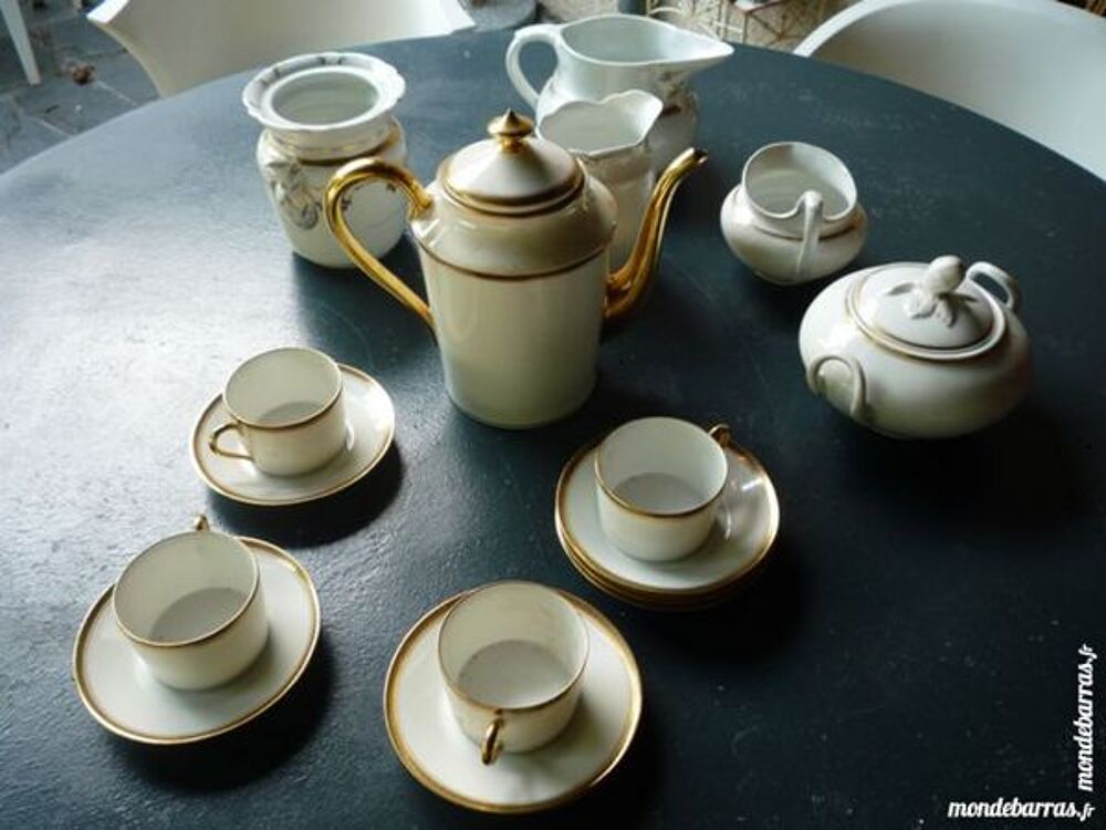 Service &agrave; caf&eacute;,F Legrand Limoges,porcelaine Paris Décoration