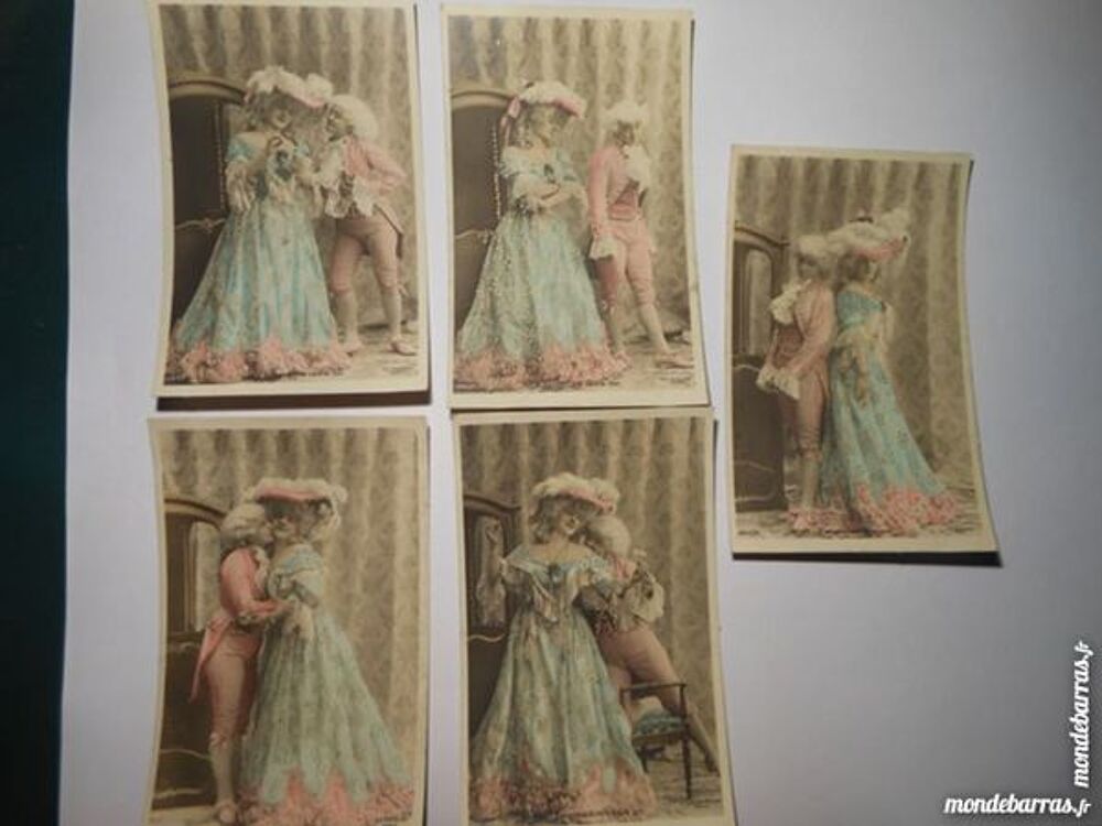 "CPA s&eacute;rie de 10 ""la marguerite louis XVI"" 35G2" 