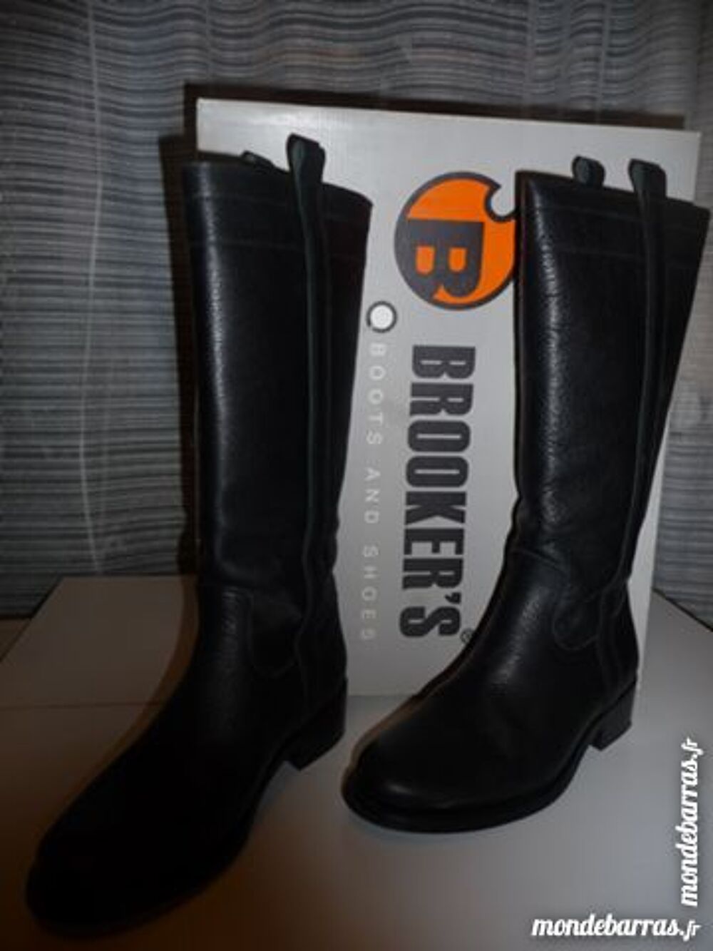 Bottes en cuir femme taille 37 Chaussures