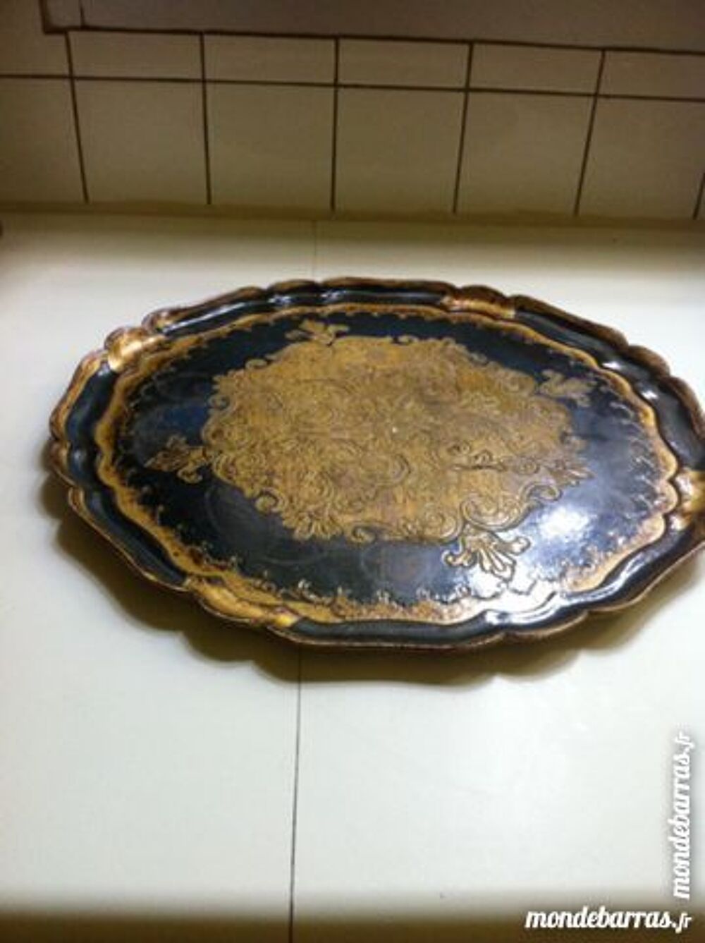 PLATEAU ANCIEN EN BOIS Cuisine