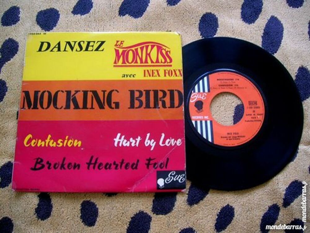 EP INEX FOXX Mocking bird - RARE 60'S Monkiss CD et vinyles