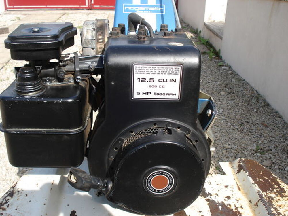 Location motoculteur motobineuse Briggs Straton 5 CV Jardin