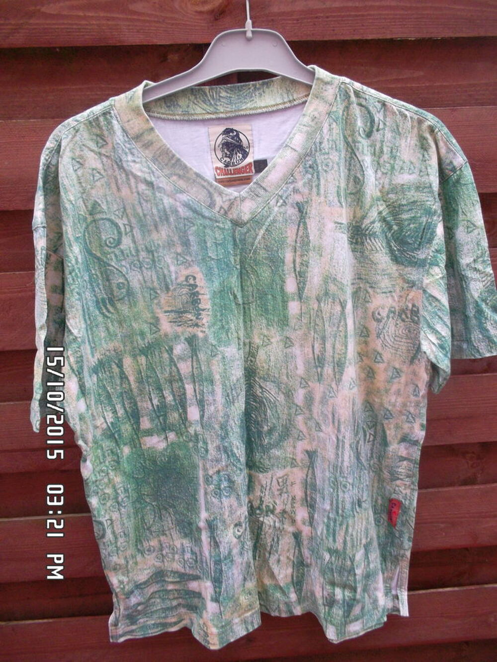 TEE SHIRT CHALLENGER CARBON*JUSTE 2E*KIKI60230 Vêtements