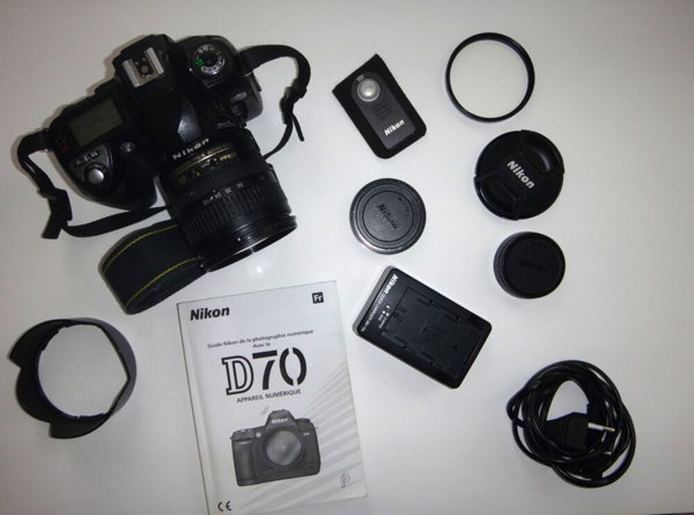 NIKON D 70 COMPLET + SACOCHE Photos/Video/TV