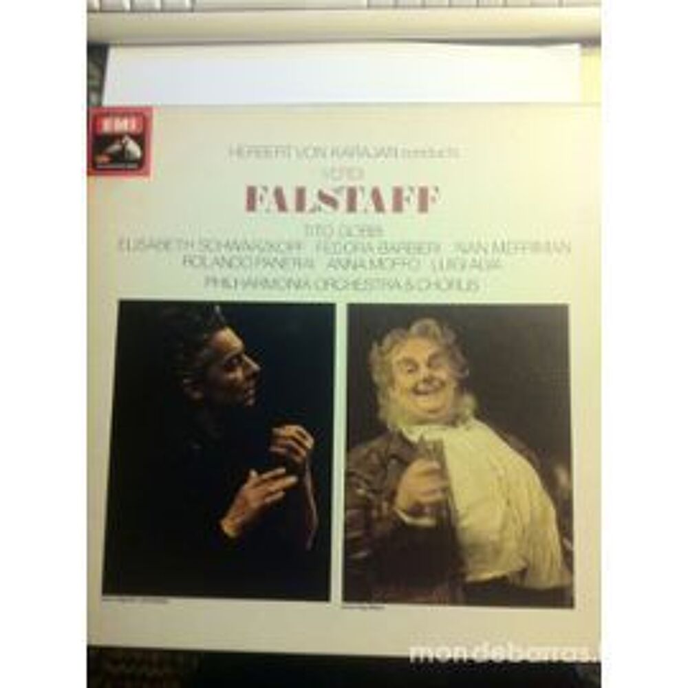 Falstaff - Verdi - Coffret int&eacute;grale vinyles CD et vinyles