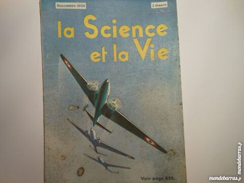 science et vie N°257 de novembre 1938 5 Grézieu-la-Varenne (69)