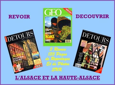 ALSACE ET HAUTE ALSACE / prixportcompris 13 Lille (59)