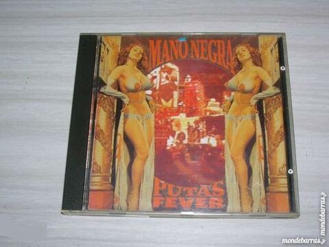 CD MANO NEGRA Puta's fever 9 Nantes (44)