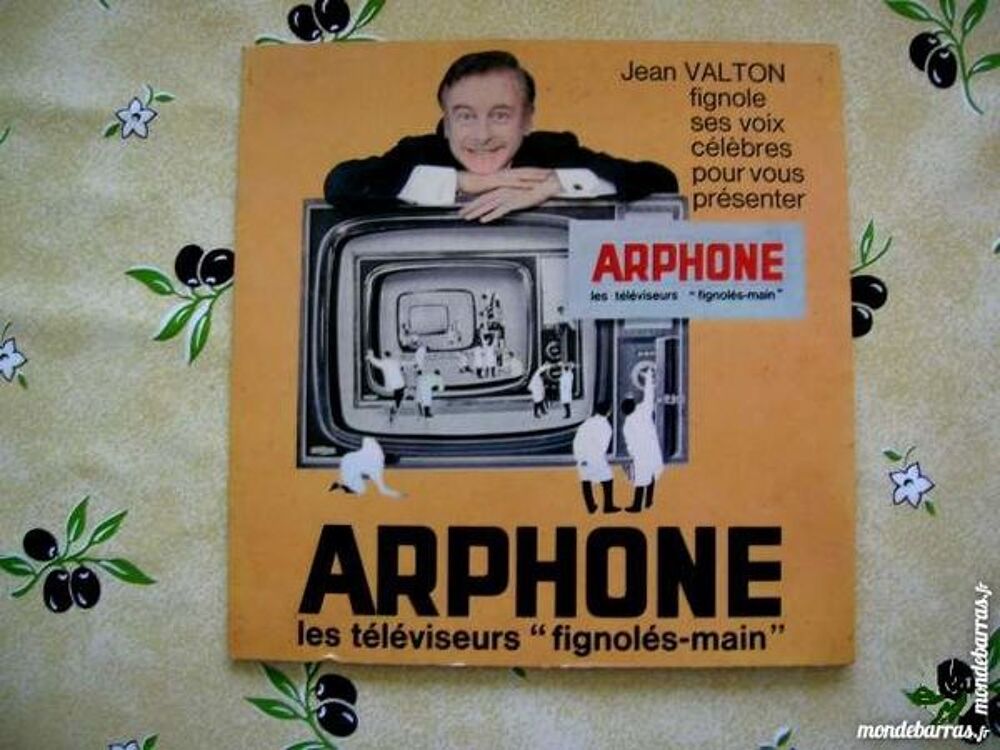 45 TOURS JEAN VALTON Arphone Jean Valton fignole CD et vinyles