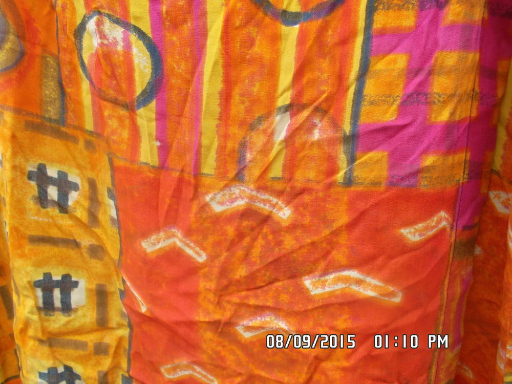 JUPE PORTEFEUILLE ORANGE T.36-40*2E*KIKI60230 Vêtements