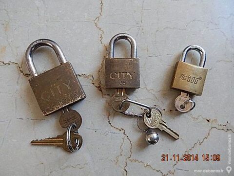 lot de 3 cadenas CITY 20 Lyon 3 (69)