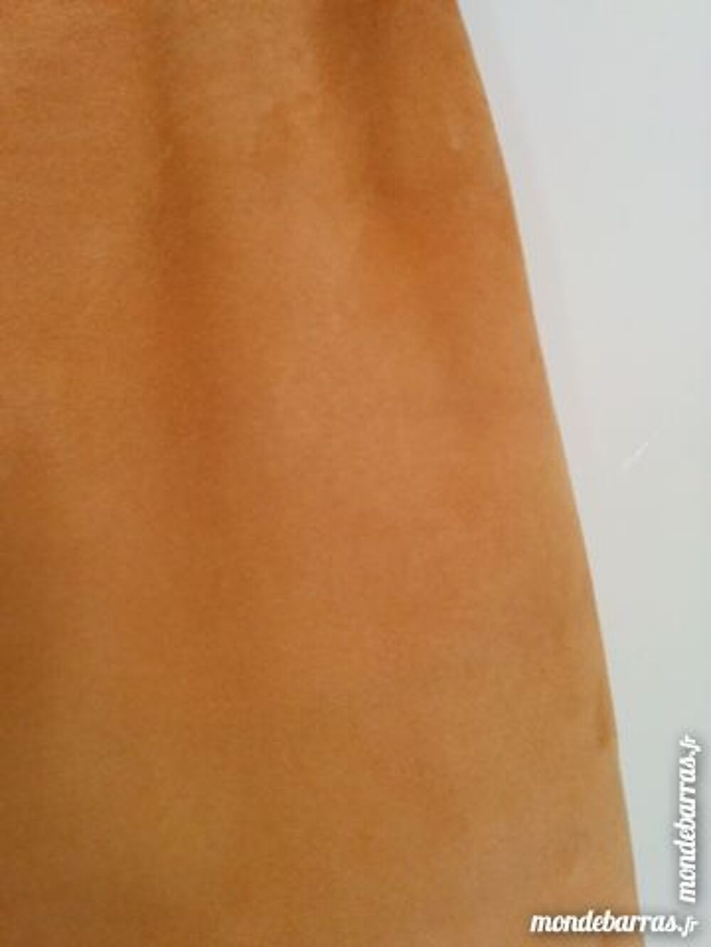 Jupe en dain &laquo;C2C&raquo; (couleur orange) Vêtements