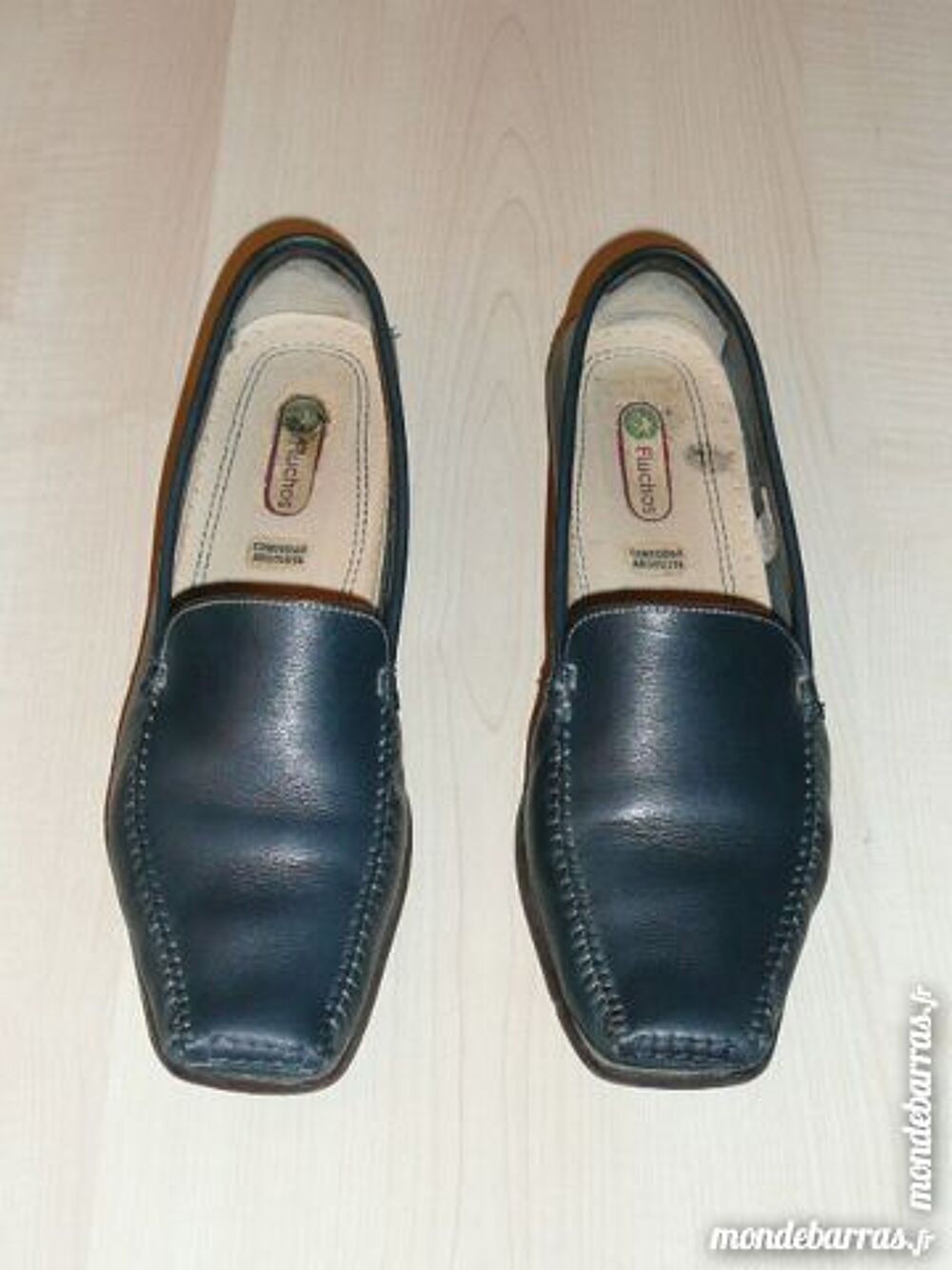 MOCASSINS BLEUS FLUCHOS P39 Chaussures