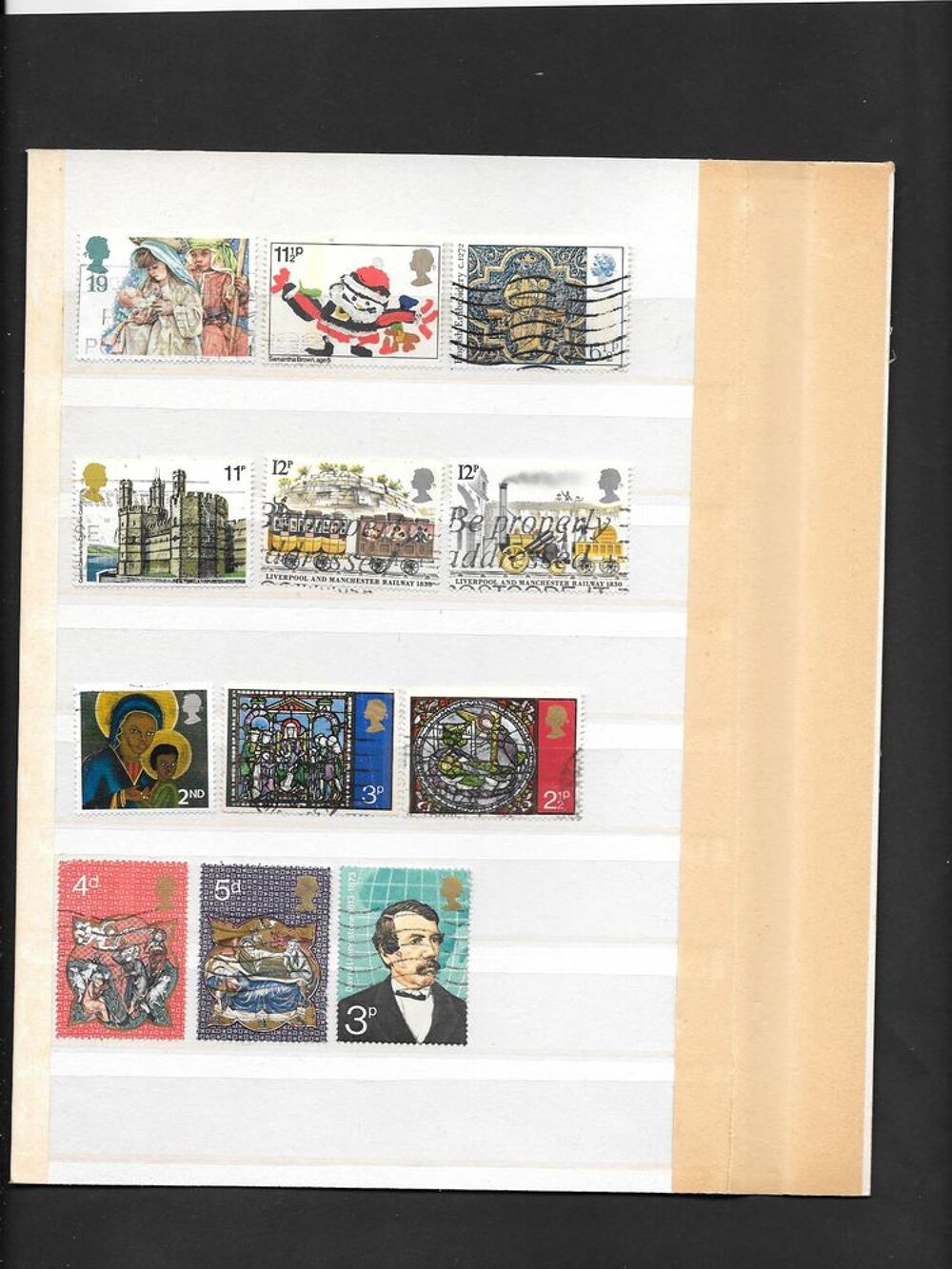 LOT M- Timbres en m&eacute;lange 