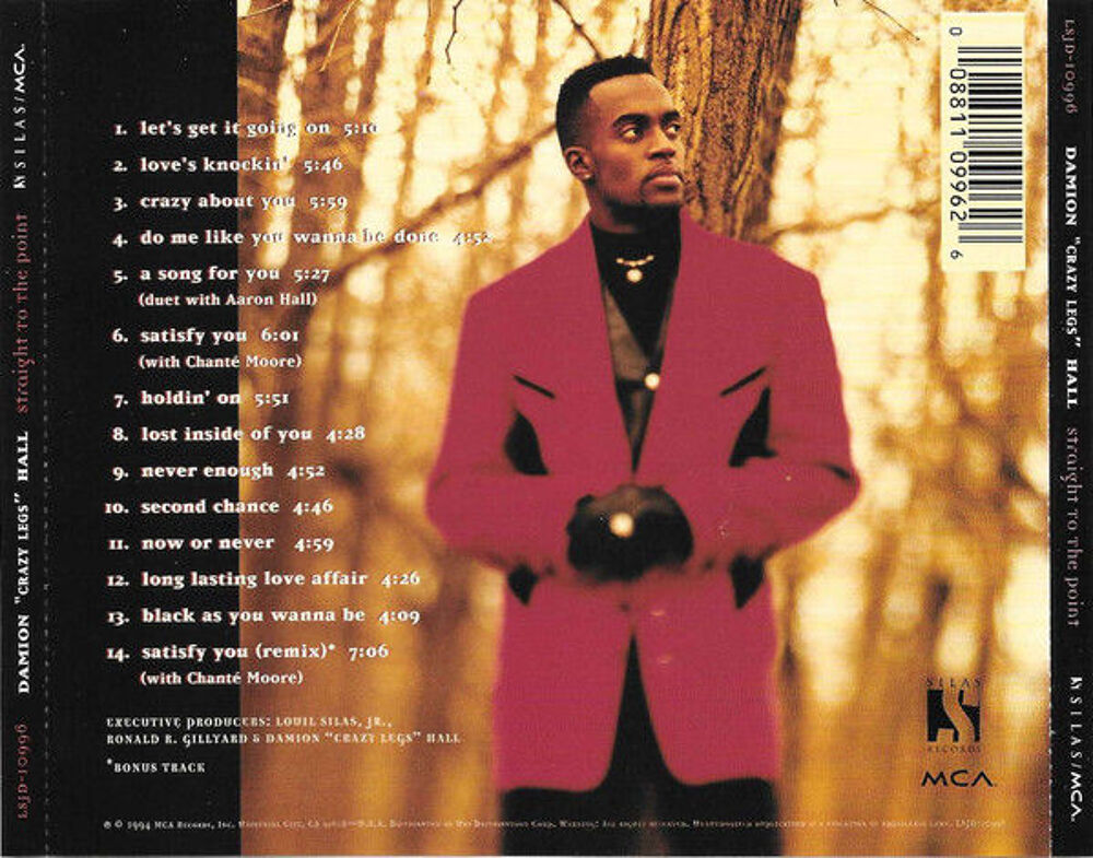 Damion Hall Straight To The Point CD et vinyles