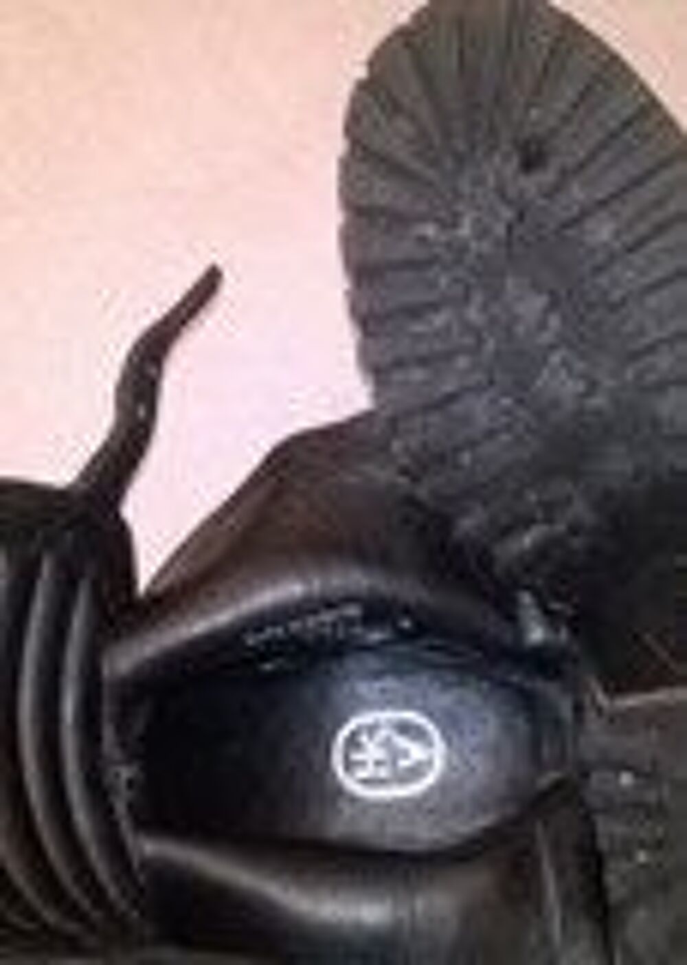 Bottes ASH type motard noires Chaussures