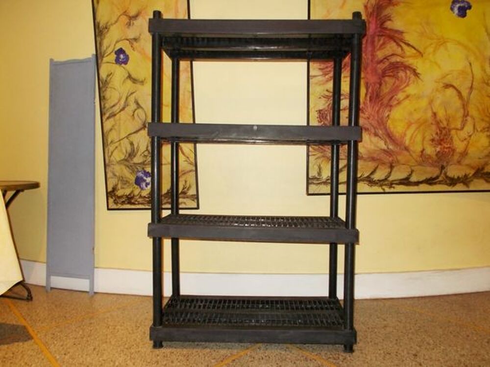 meuble de rangement noir d&eacute;montable rangeable Meubles