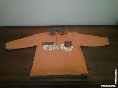 T-shirt orange ALPHABET 3 ans - TBE 5 Reims (51)