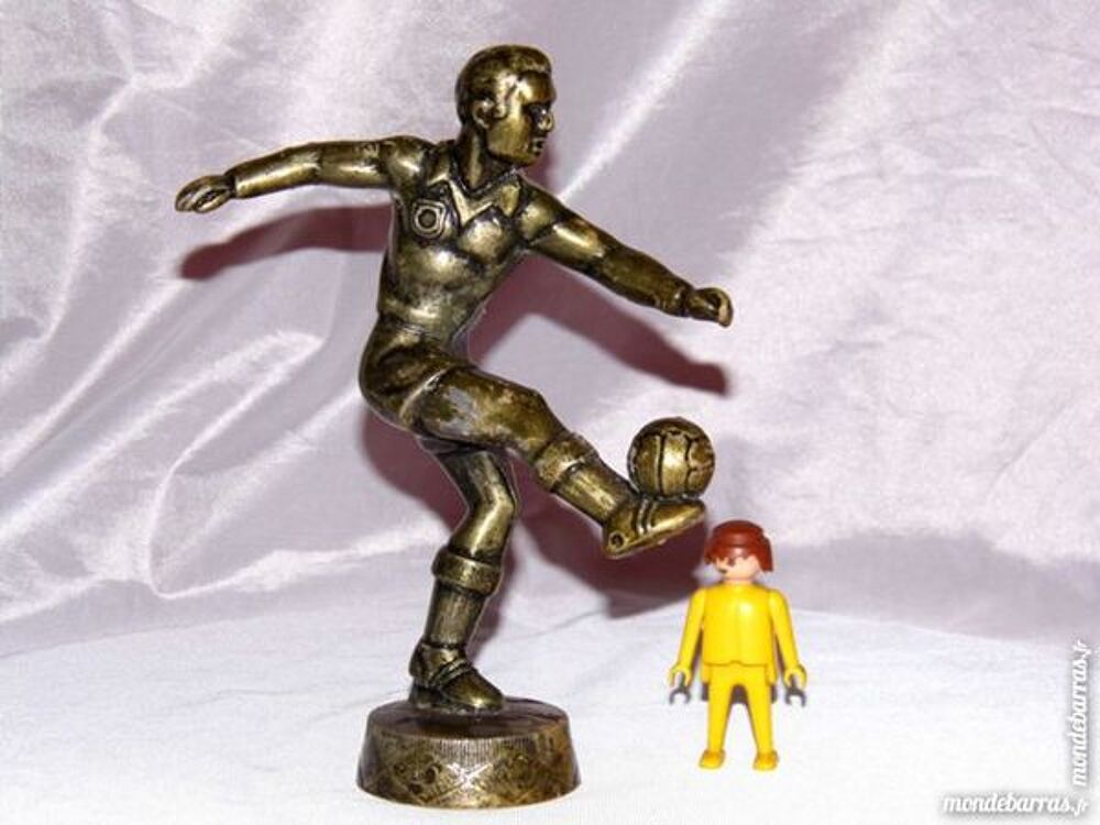 STATUE REGULE FOOTBALLEUR FOOTBALL VINTAGE Décoration