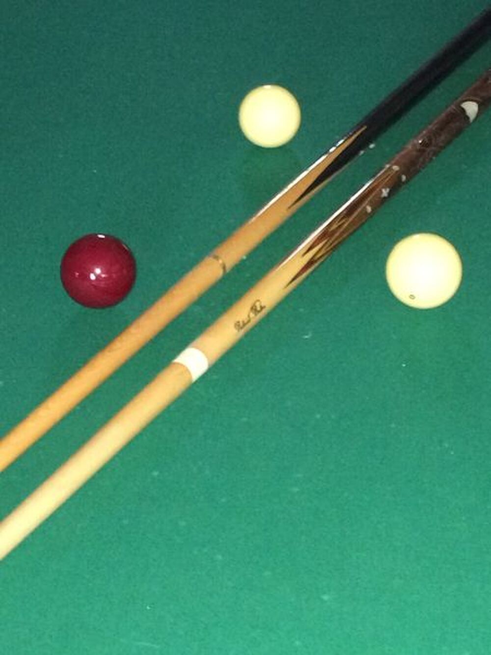 Billard style Louis XVI + accessoires + Lustre Jeux / jouets